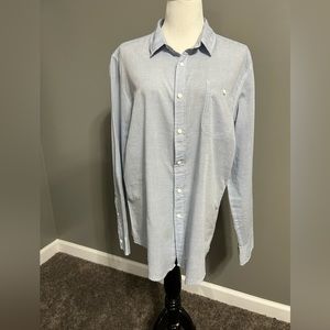 America Rag men’s extra large long sleeve button down shirt front pocke‎